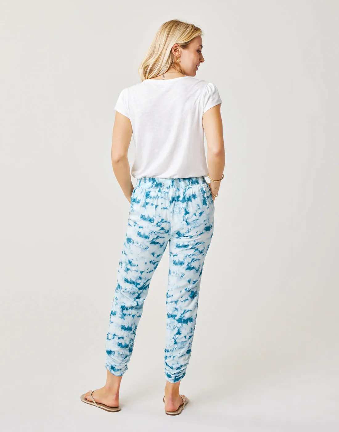 Avery Beach Pant: Hydro Tie Dye