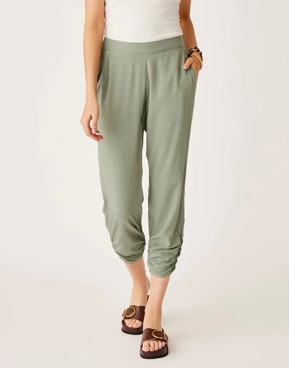 Avery Beach Pant: Light Cilantro