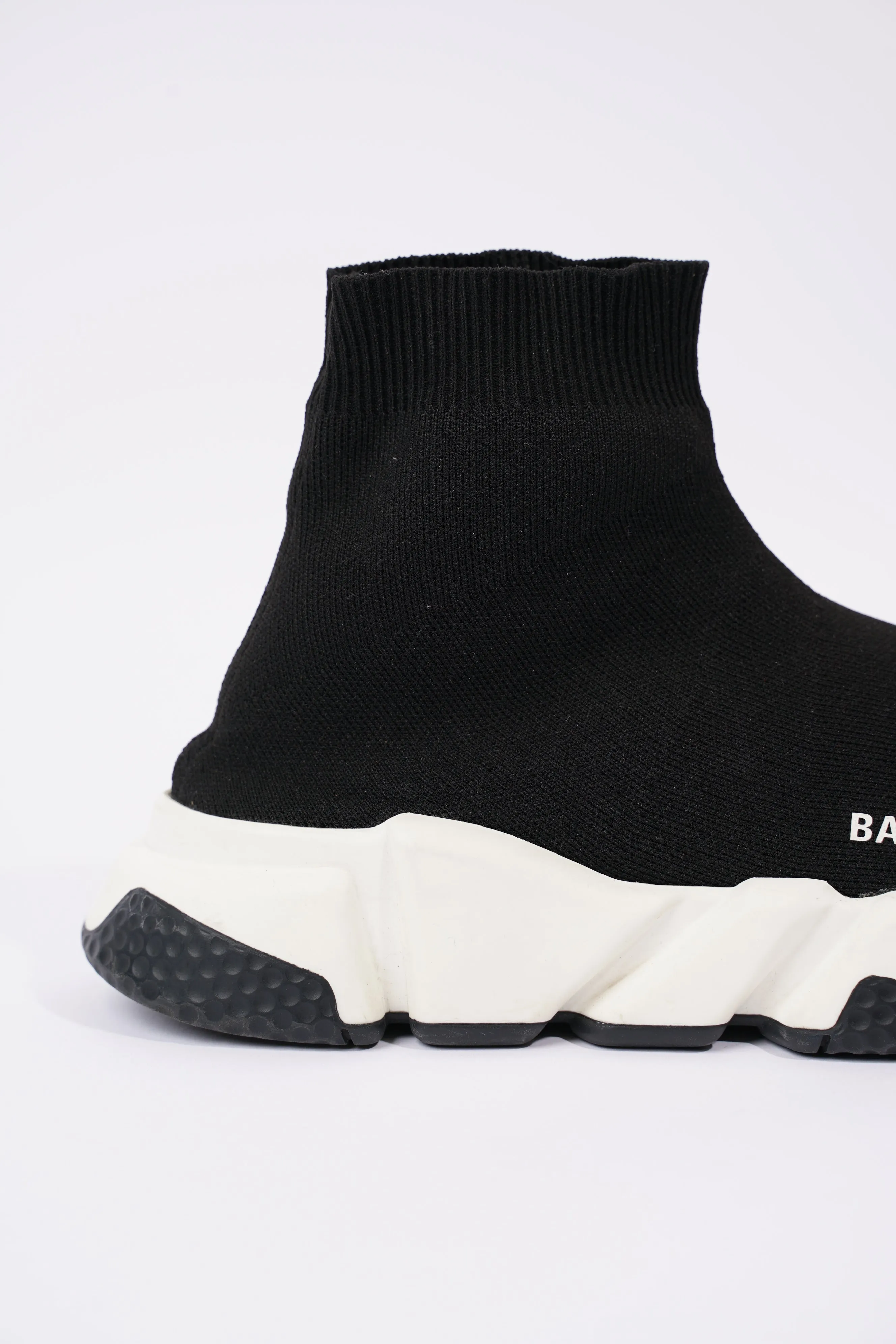 Balenciaga Womens Speed Trainers Black / White EU 38 / UK 5