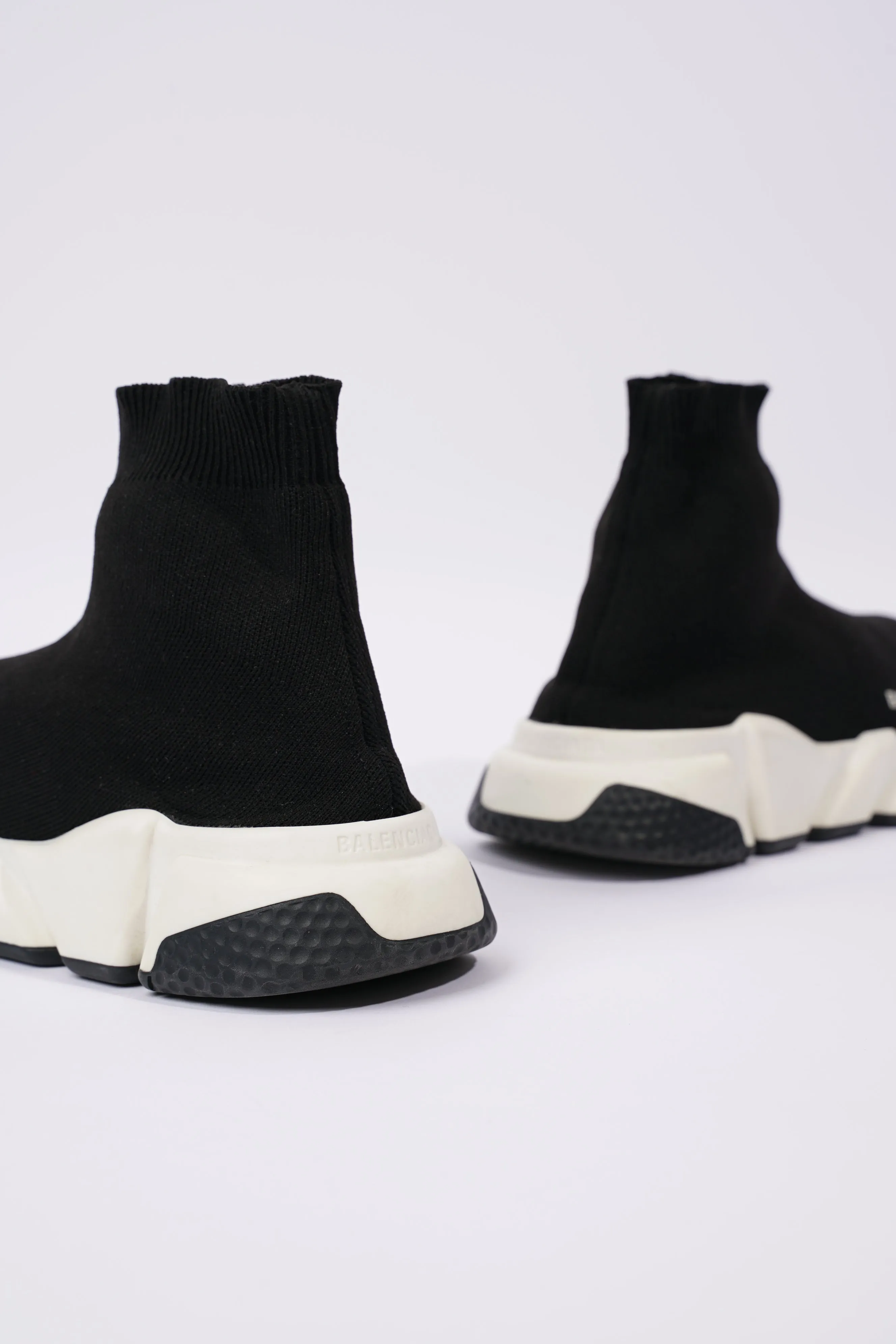 Balenciaga Womens Speed Trainers Black / White EU 38 / UK 5