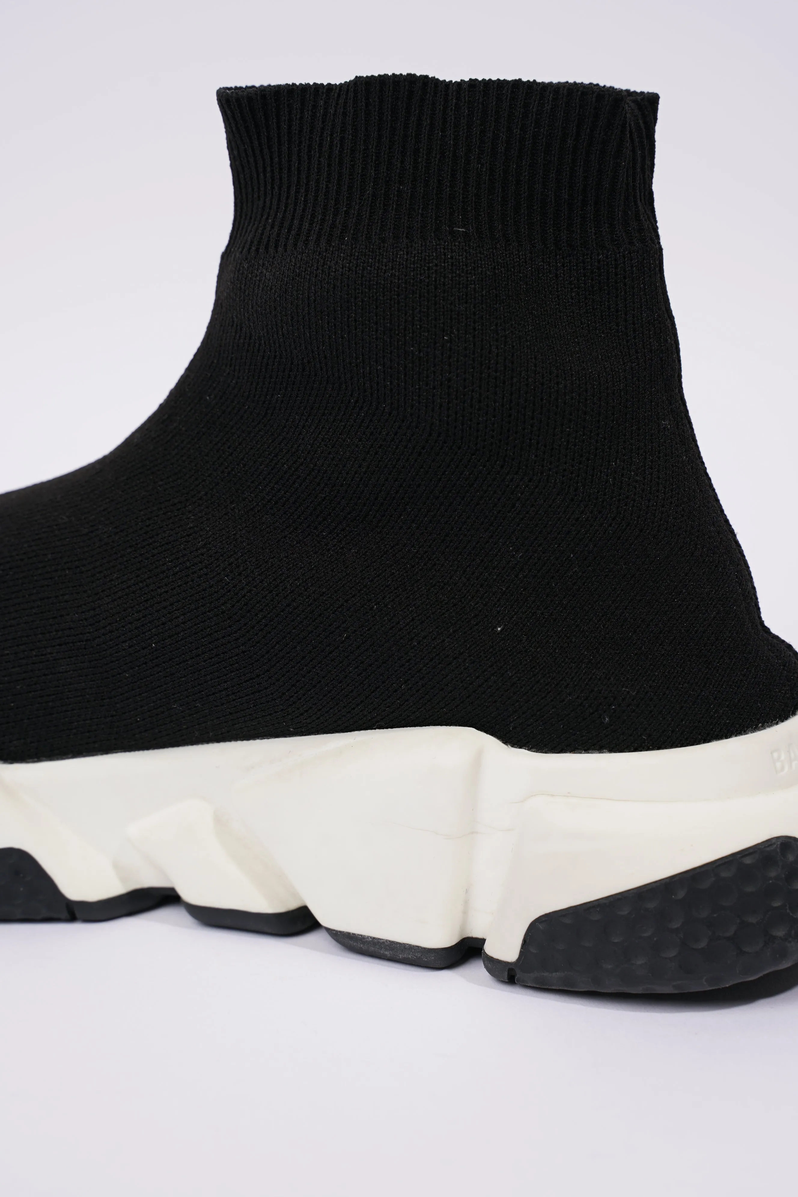 Balenciaga Womens Speed Trainers Black / White EU 38 / UK 5