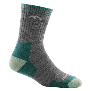 DARN TOUGH #1903 WOMEN'S HIKER MICRO CREW MIDWEIGHT HIKING SOCK - SLATE