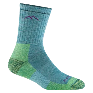 Darn Tough - Women's  Micro Crew Midweight Hiking Sock - Aqua Heather