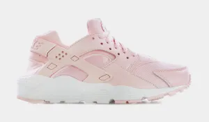 Huarache Run SE Prism Pink Grade School Lifestyle Shoes (Pink)