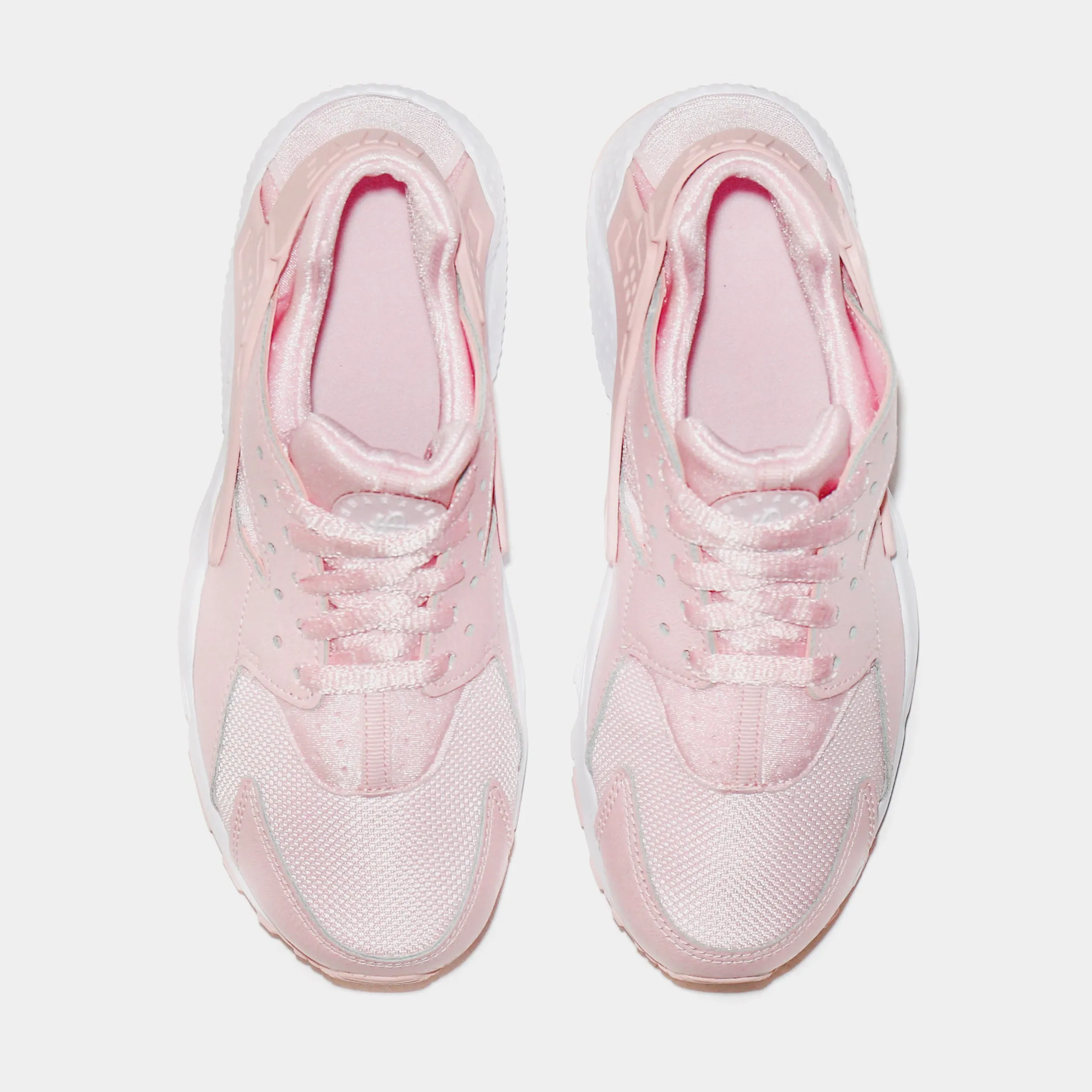 Huarache Run SE Prism Pink Grade School Lifestyle Shoes (Pink)