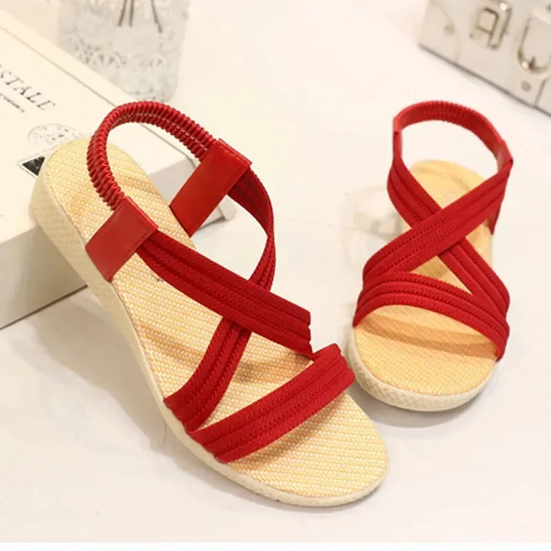 OCW Summer Casual Cross Tied Comfortable Women Sandals Design