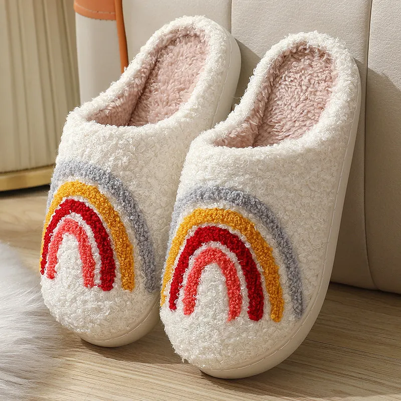 Owlkay Plush Warm  Soft Slippers