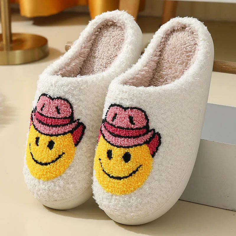 Owlkay Plush Warm  Soft Slippers