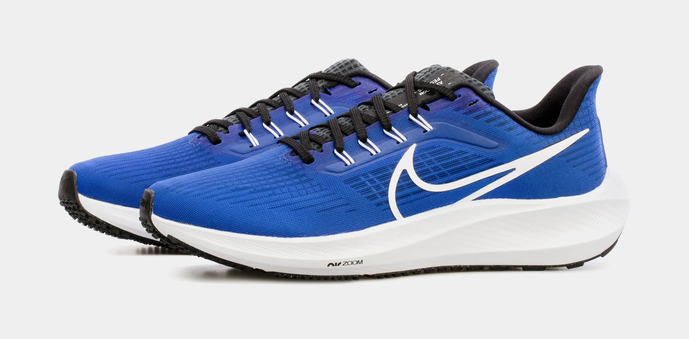 Zoom Pegasus 39 Mens Running Shoes (Blue/White)